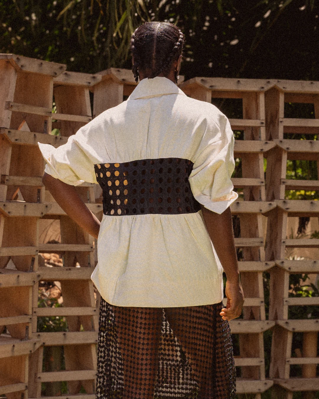 corseted line in the Ajabeng lookbook